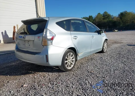2012 Toyota Prius V Five from USA, damaged, VIN JTDZN3EU1C3130037